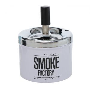 Пепелник градински Ashtray Factory, White, 9 x 12 см