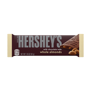 HERSHEY'S млечен шоколад с бадем, 40гр.