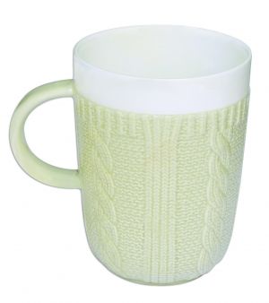 Чаша за чай R2S Wool Cream, Порцелан, 400 мл