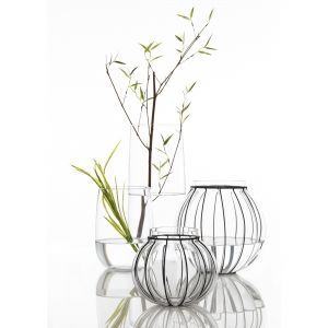 Свещник ваза Leonardo Duo, 18 x 20.5 x 20.5 см
