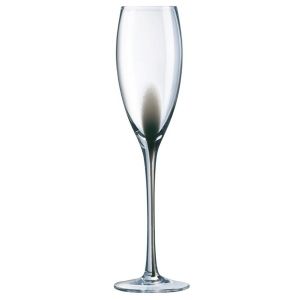 Комплект чаши за вино Luminarc Drip, Черен, 220 мл, Стъкло, 4 броя