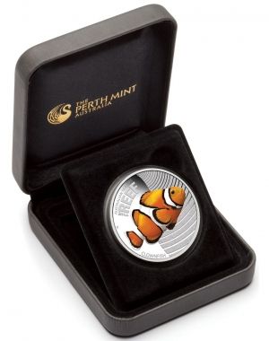 Сребърна монета "Clownfish" Australia, 2010 г.