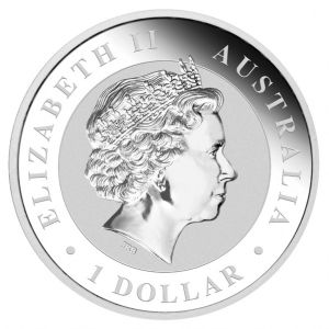 Сребърна монета ” Австралийска Кукабура ” 2012г.