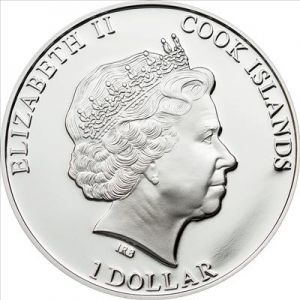 Фина монета ” Абу Симбел ” Cook Islands 2012г.