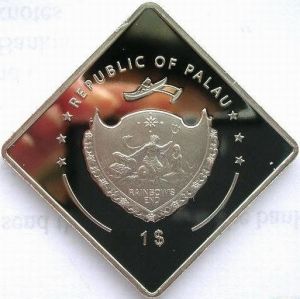 Фина монета "Teutoburg War" Palau, 2009 г.