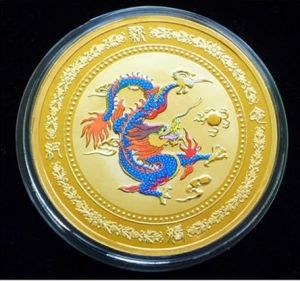Фина монета " Годината на Дракона " 60мм 2012г.