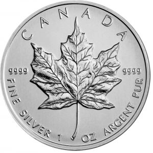 Сребърна монета "Canada Maple Leaf" Canada, 2012 г.