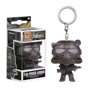 Ключодържател Funko Pocket Pop Games: Fallout - T-60 Power Armor, Figure Keychain