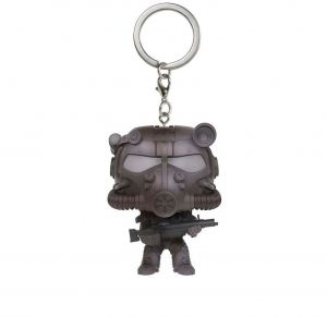 Ключодържател Funko Pocket Pop Games: Fallout - T-60 Power Armor, Figure Keychain