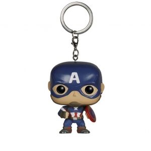 Ключодържател Funko Pocket Pop Movies: Avengers 2 - Captain America, Figure Keychain