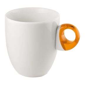 Комплект чаши за чай Guzzini Art&Tea, Оранжев, 250 мл, 2 части