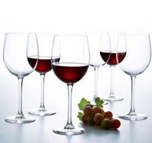 Комплект чаши за вино Luminarc Versailles, 270 мл, Стъкло, 6 броя