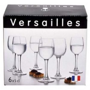 Комплект чаши за аперитив Luminarc Versailles, 60 мл, Стъкло, 6 броя